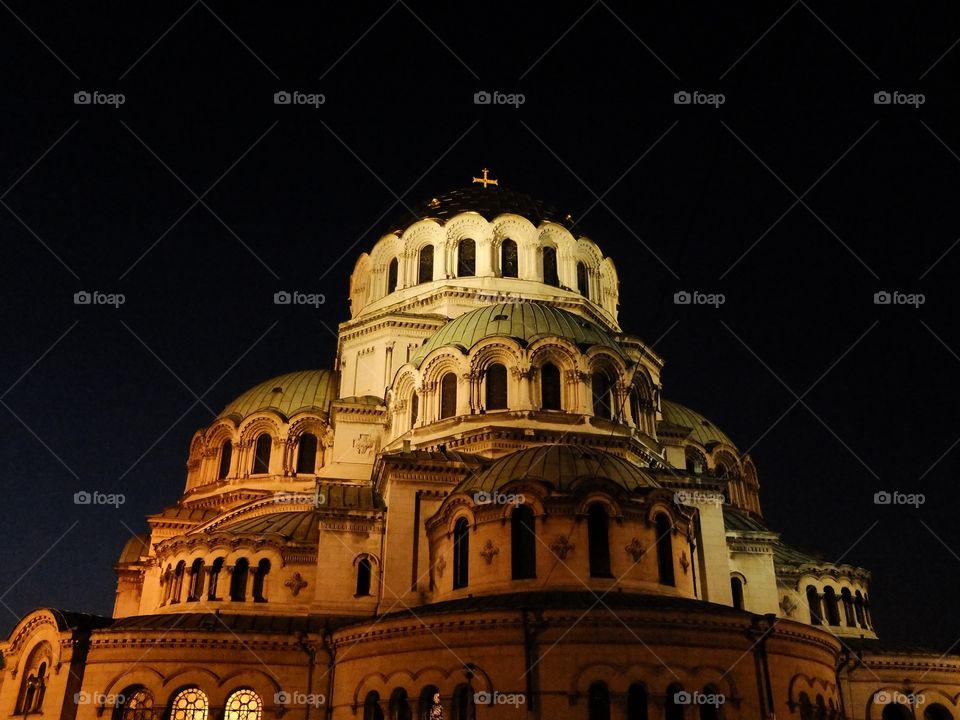 Saint Sofia . The cathedral in Sofia.