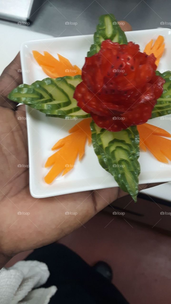 Fruity flower