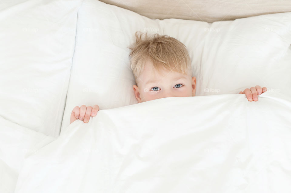 Boy in the bed 