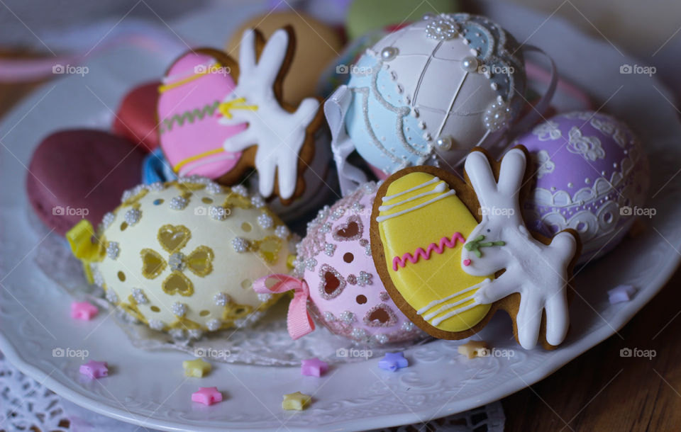 easter cookies bunny