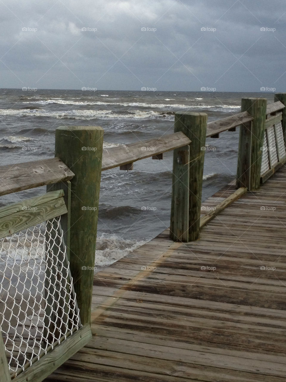 milford connecticut beach ocean storm by photobydanielle