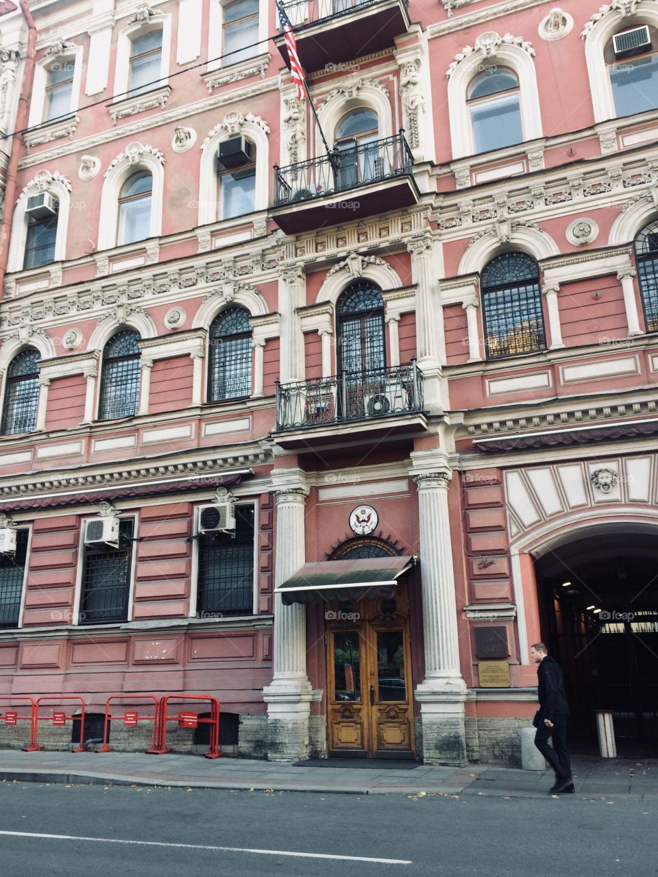 English building in Russia