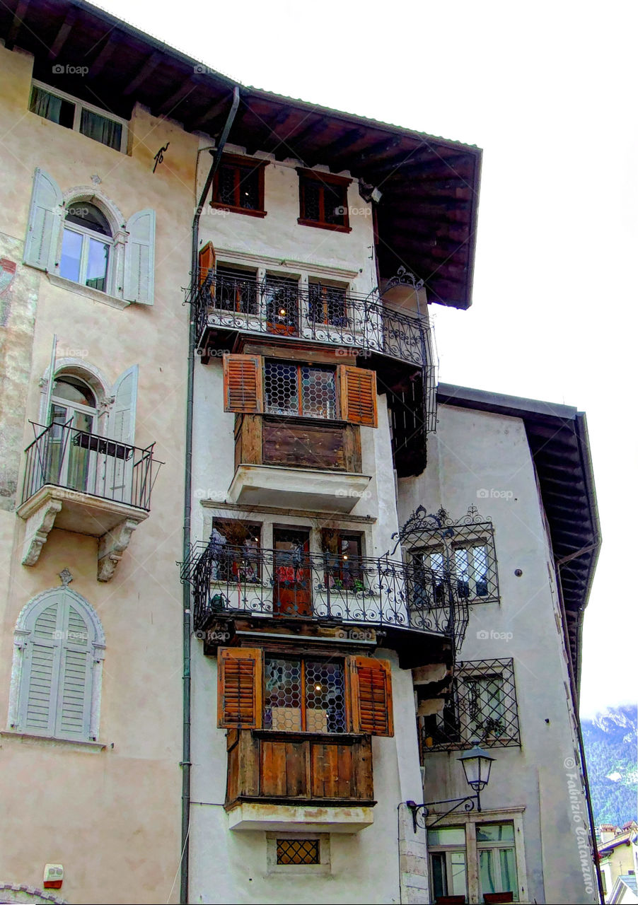 Balconies of Trento
