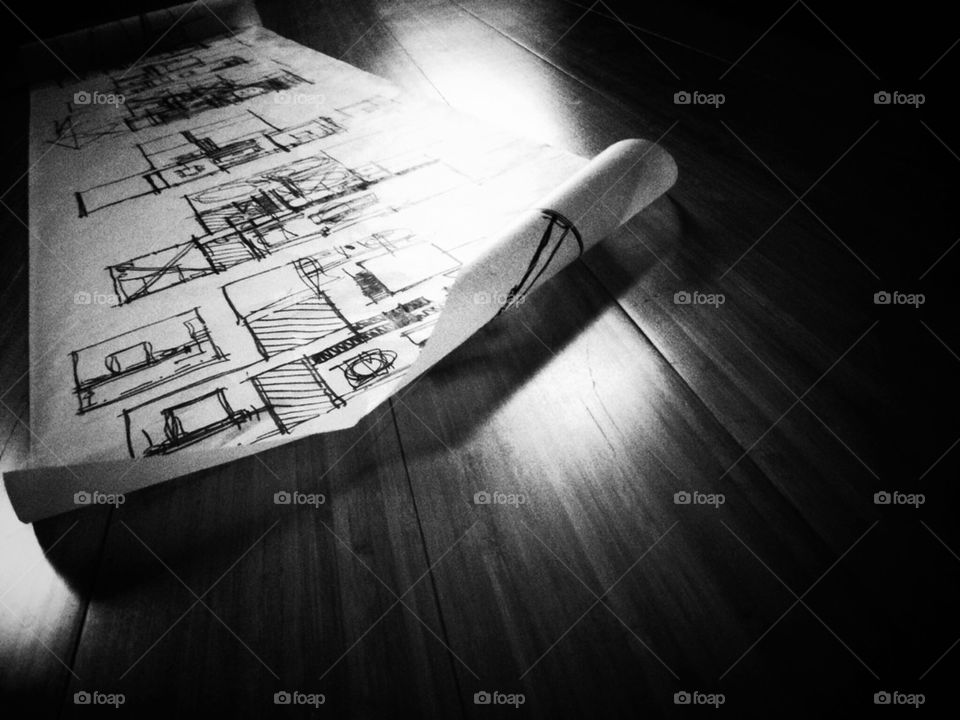 floor plan design sketches