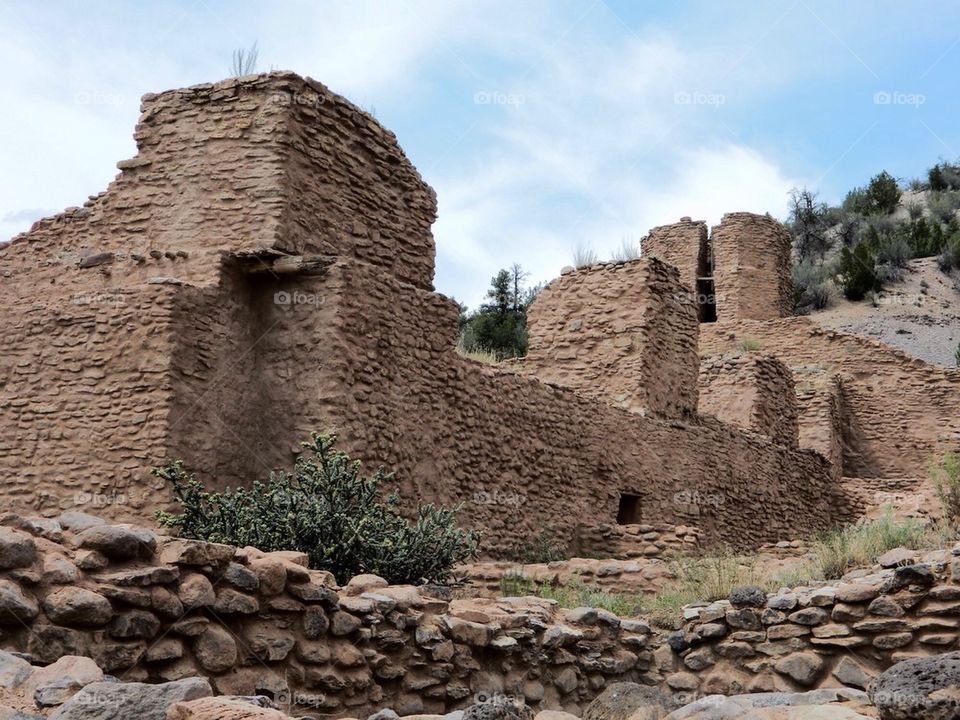 Ruins New Mexico 