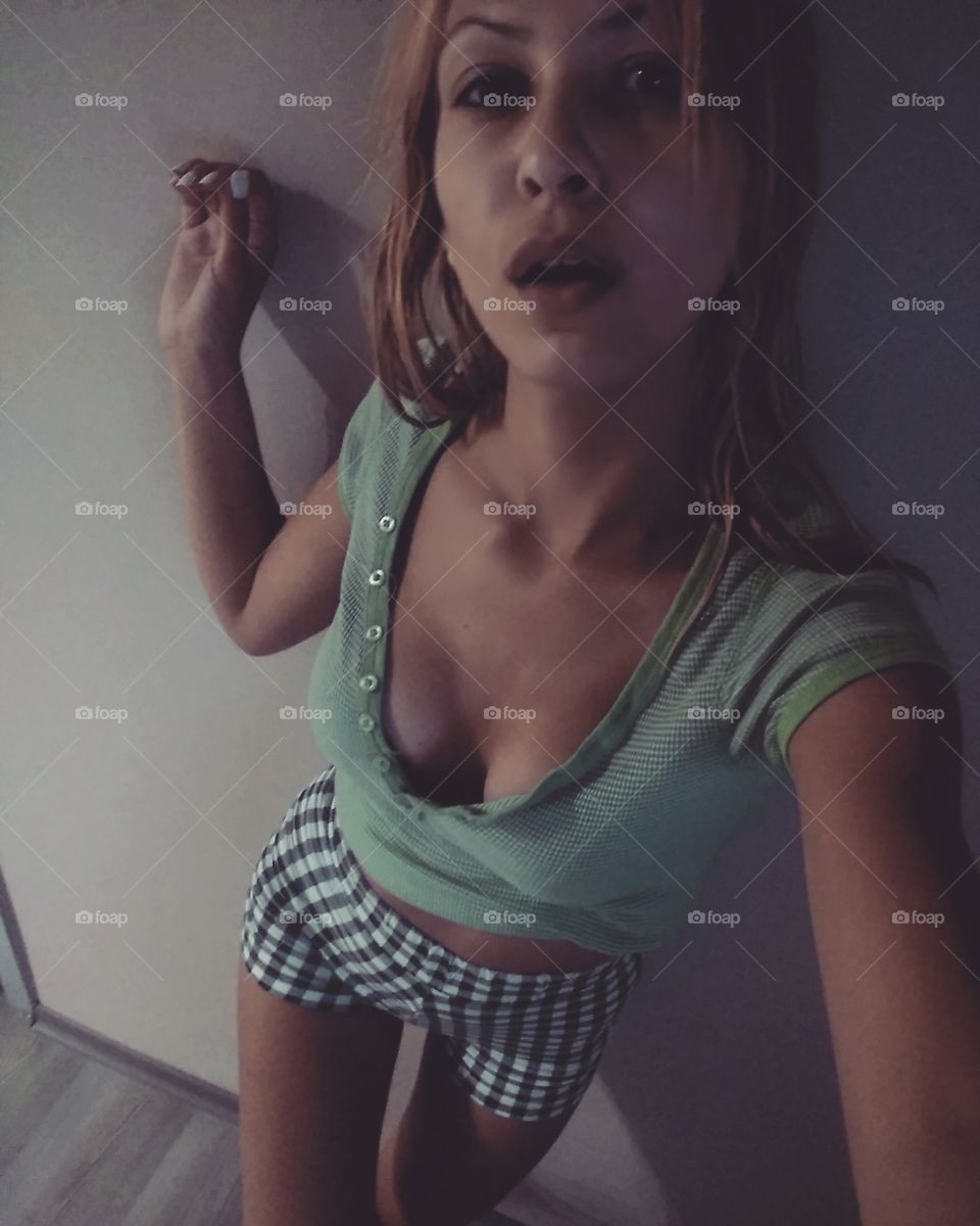 Portrait of a young woman