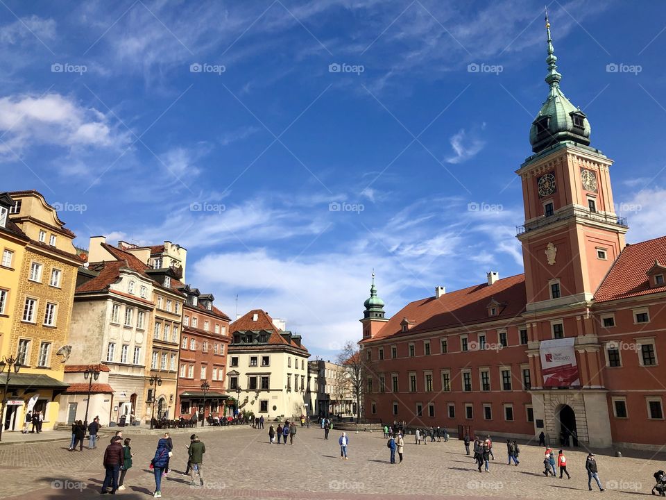 Beautiful day in Warsaw