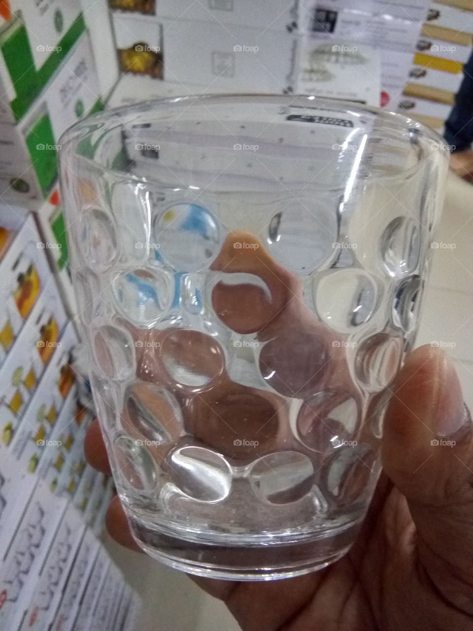 A beautiful designer glass.