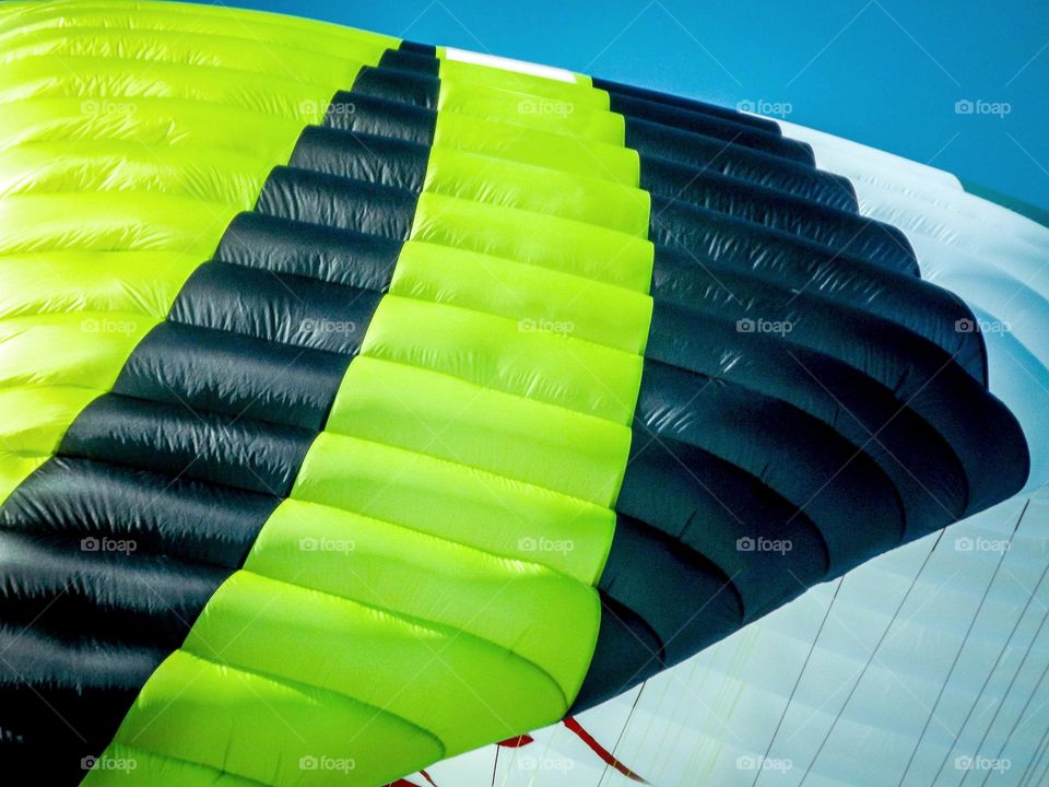 Paraglider detail