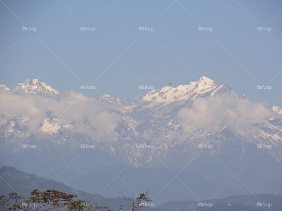 Kanchenjunga peaks