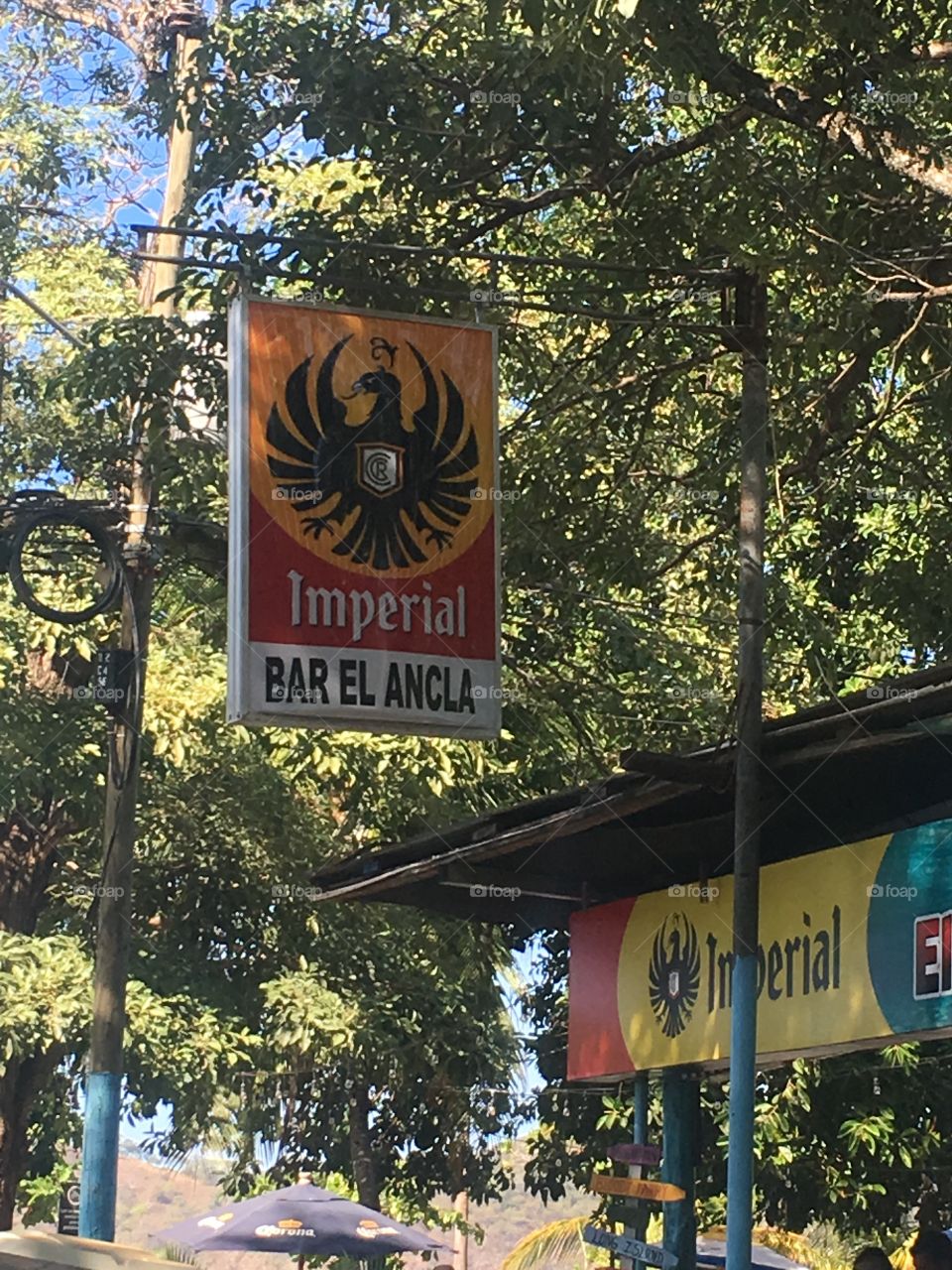 Bar in Coco Beach Costa Rica 