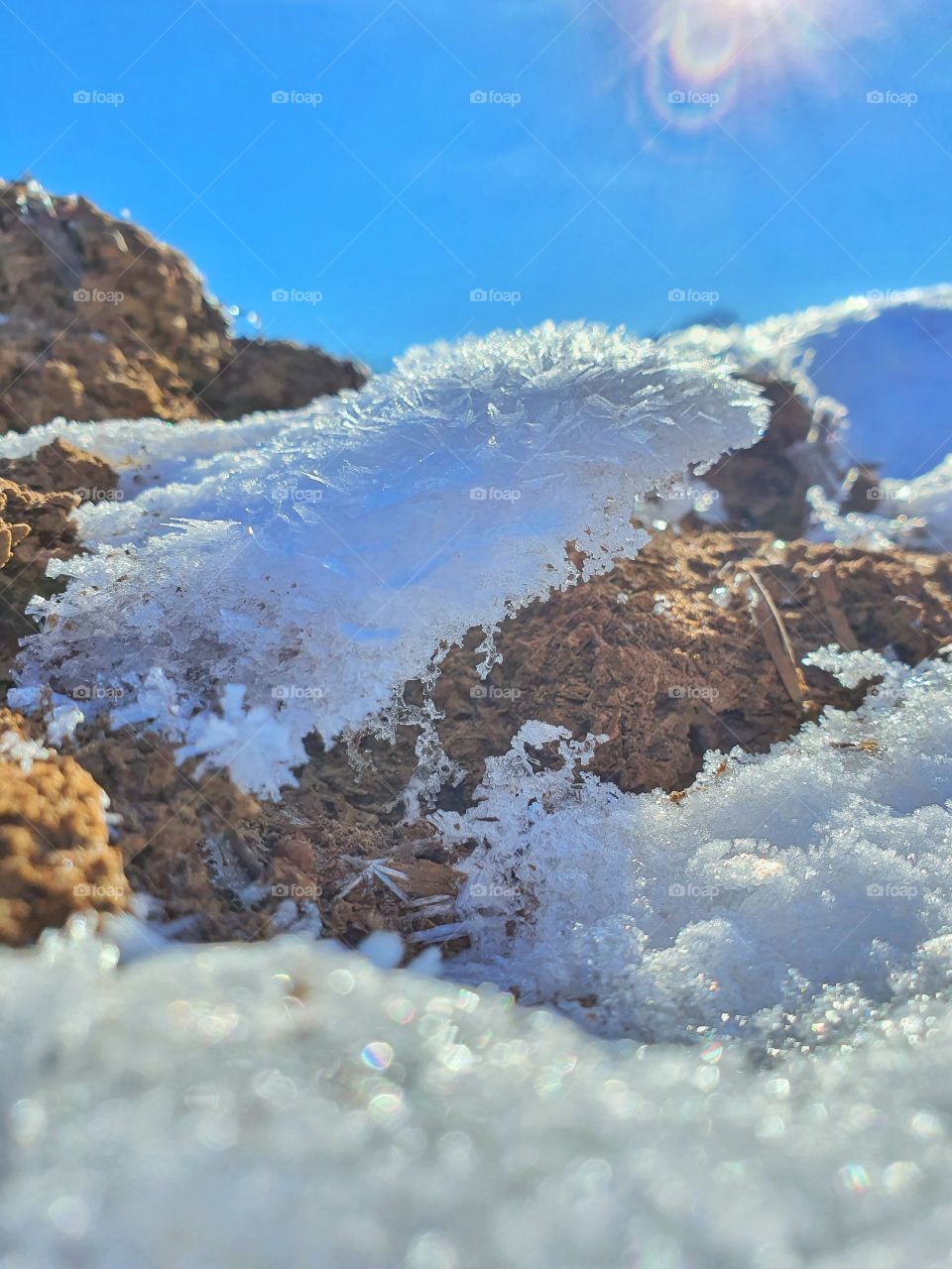 Ice and snow impressions