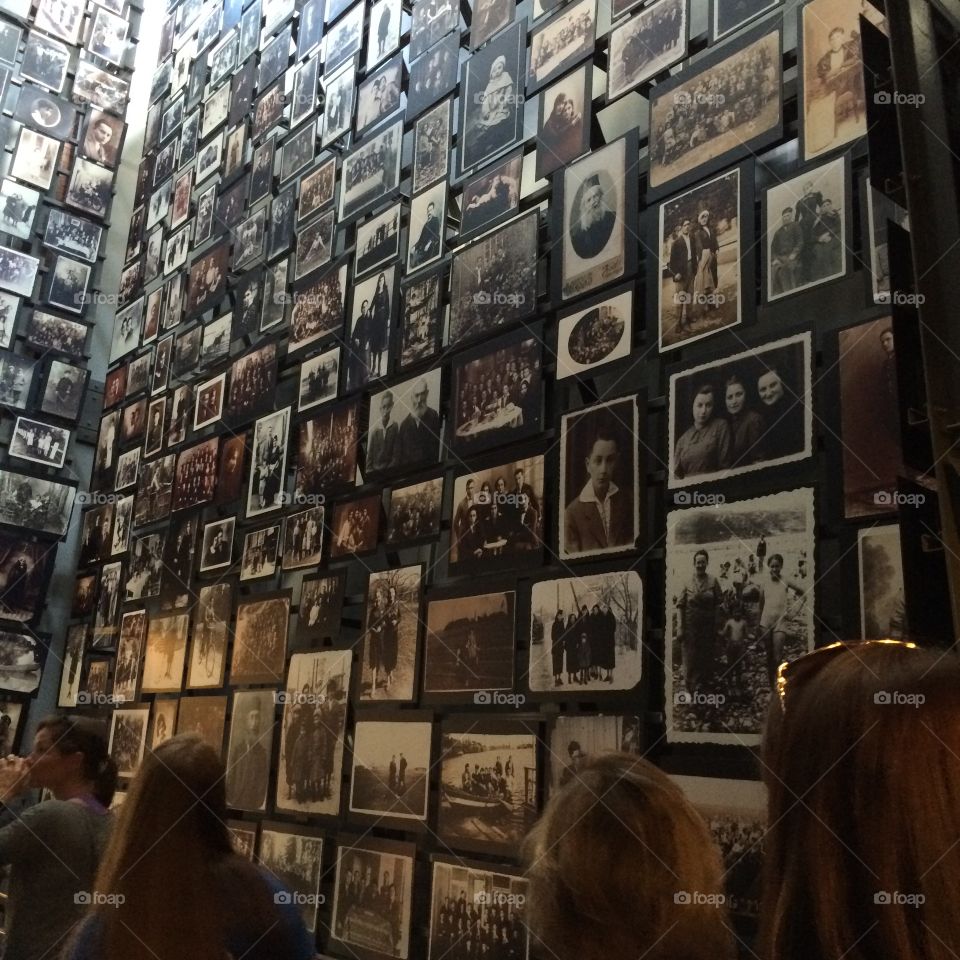 Holocaust memorial wall