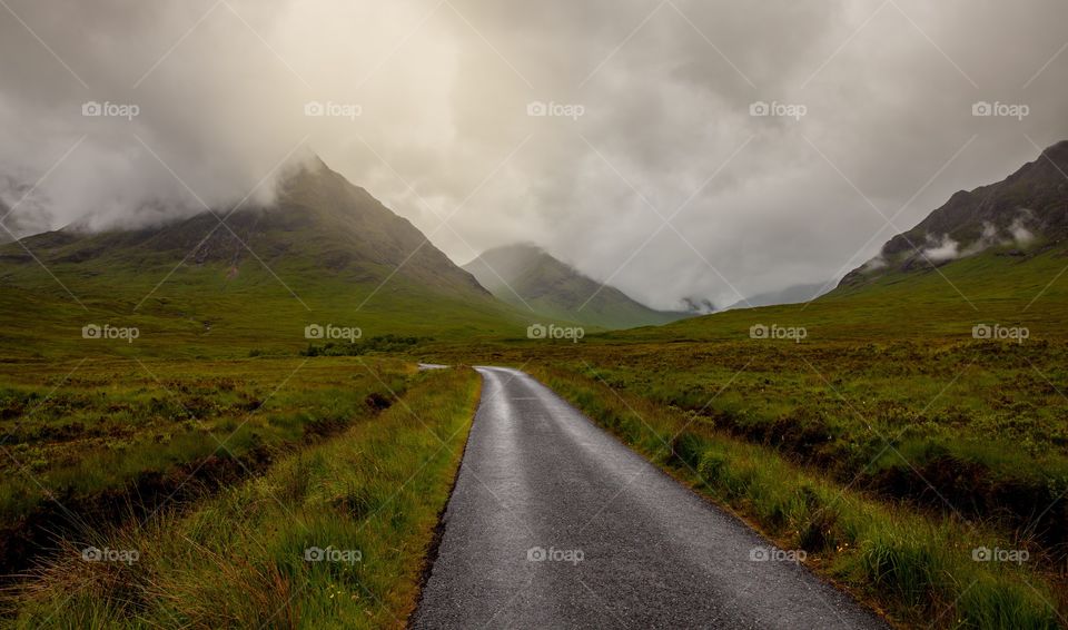 Scotland Highlands Mystic Landscape