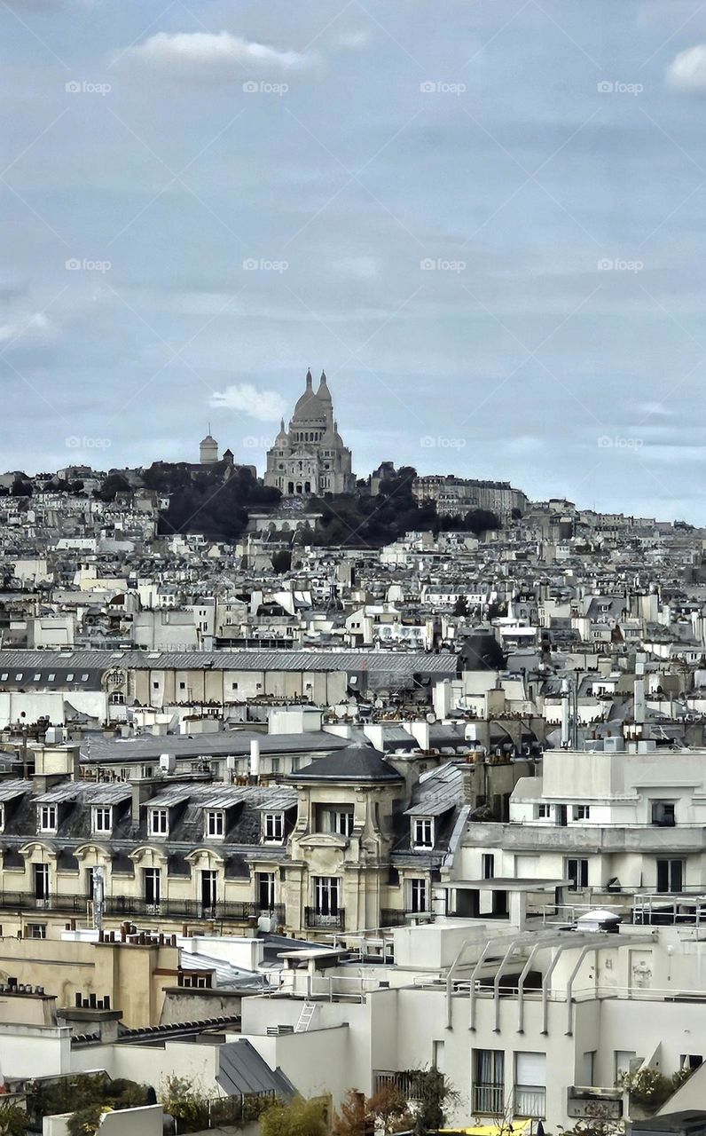 Le sacré cœur à Paris