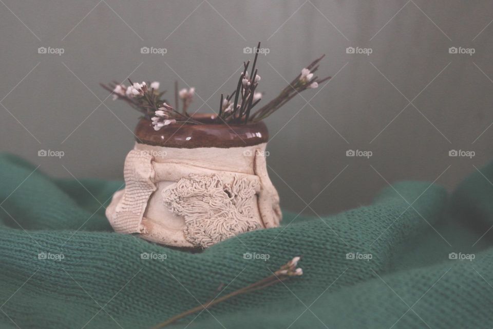 Composition of flowers 