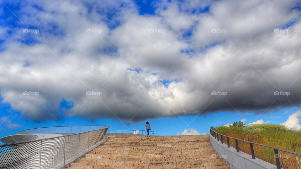 clouds on my head