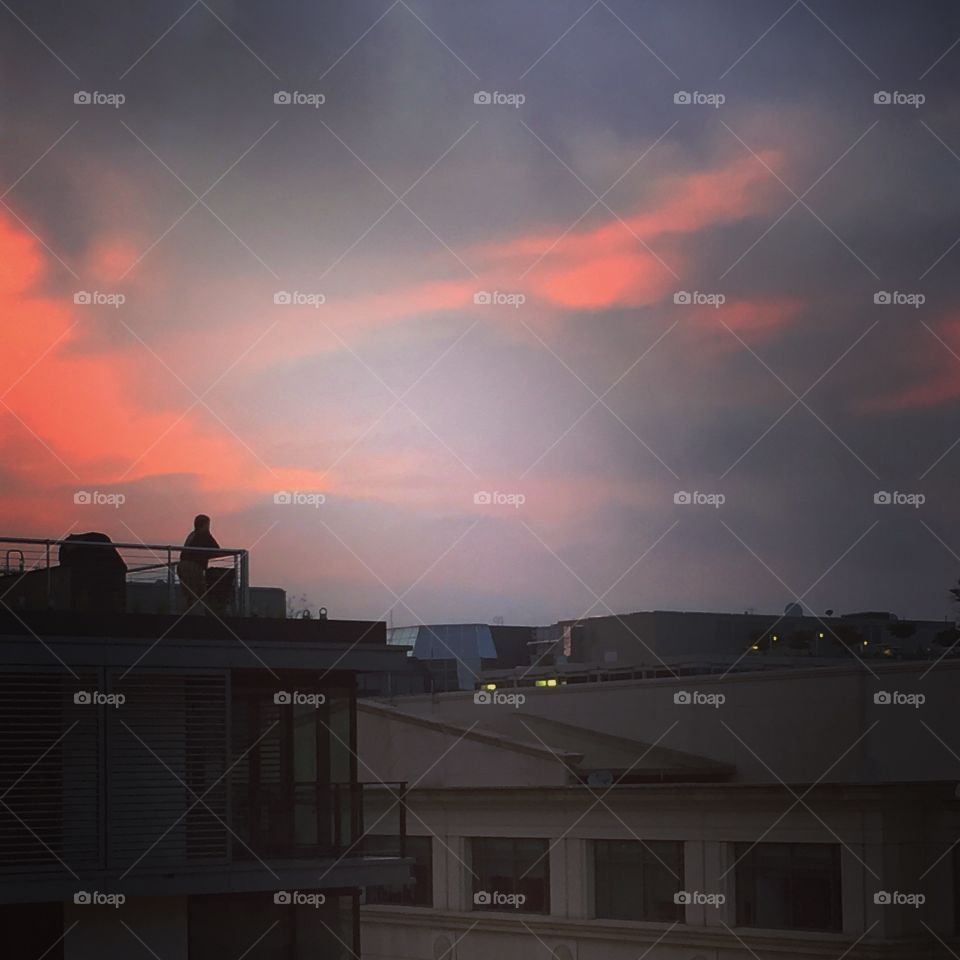 Sunset from the Rooftop