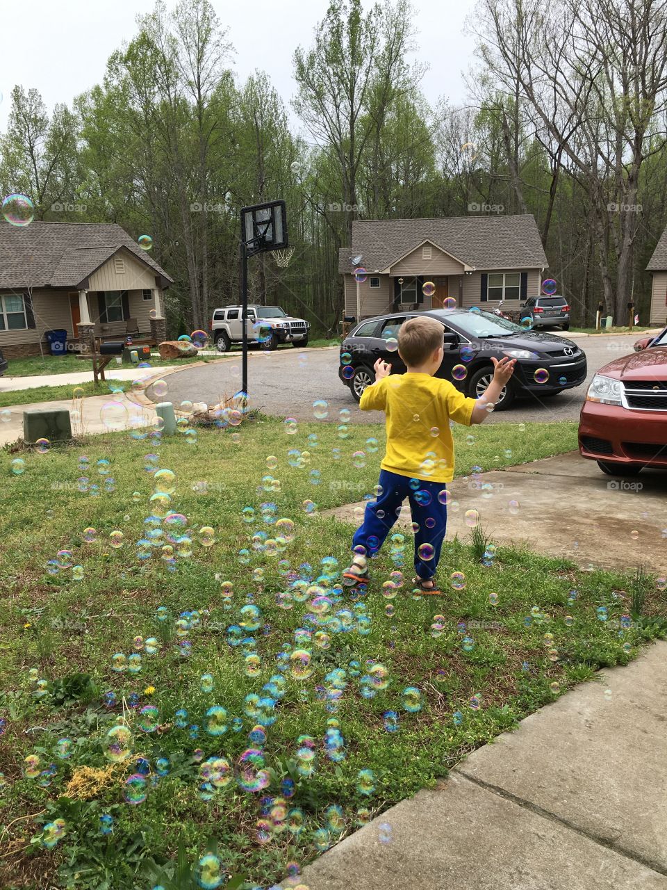 Bubble dance 