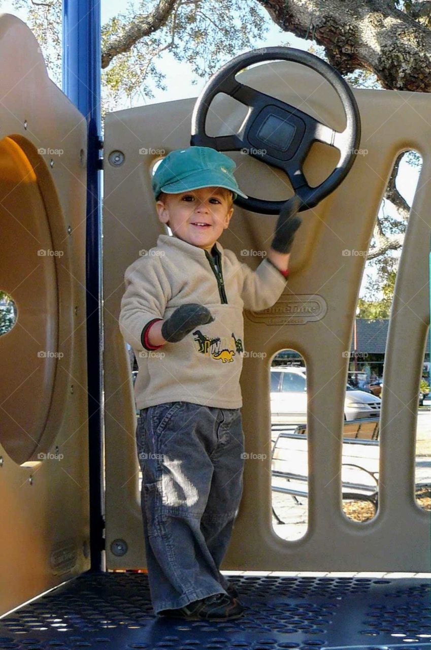 Boy at the playground