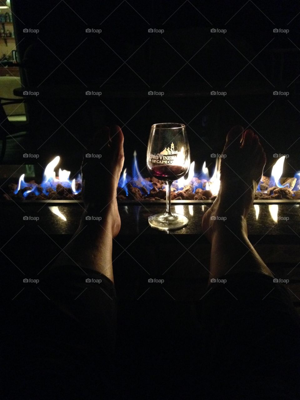 Feet and fire
