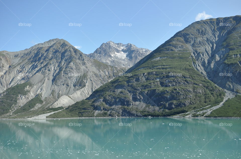 Hiking along the lake