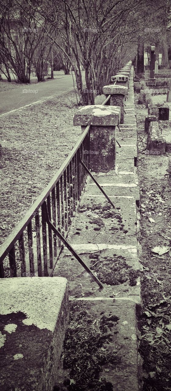 The border between the dead and the living