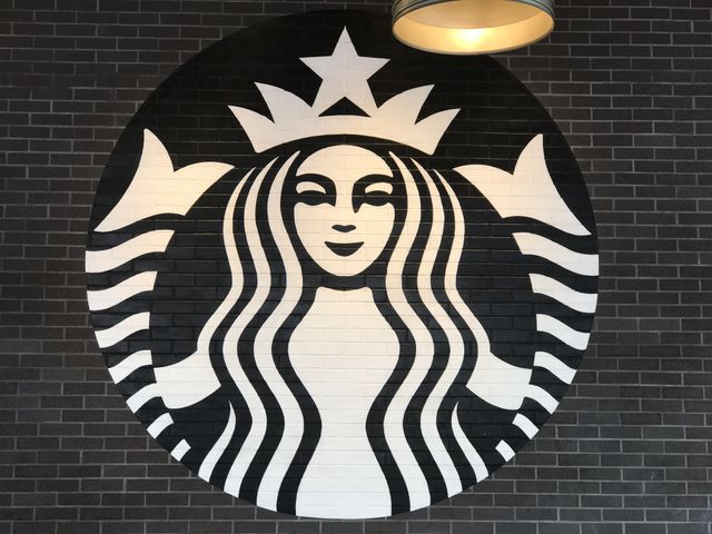Starbucks mermaid at CityWalk. 