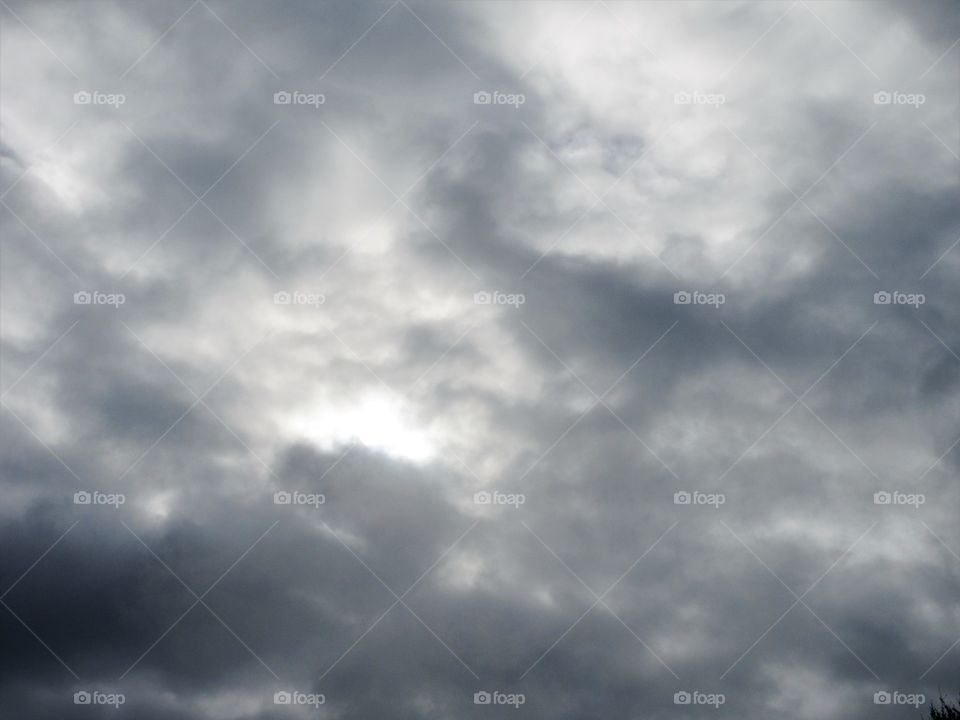 clouds covering sun