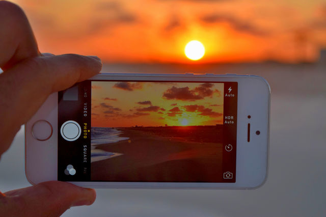 SunSet View Over The Sea