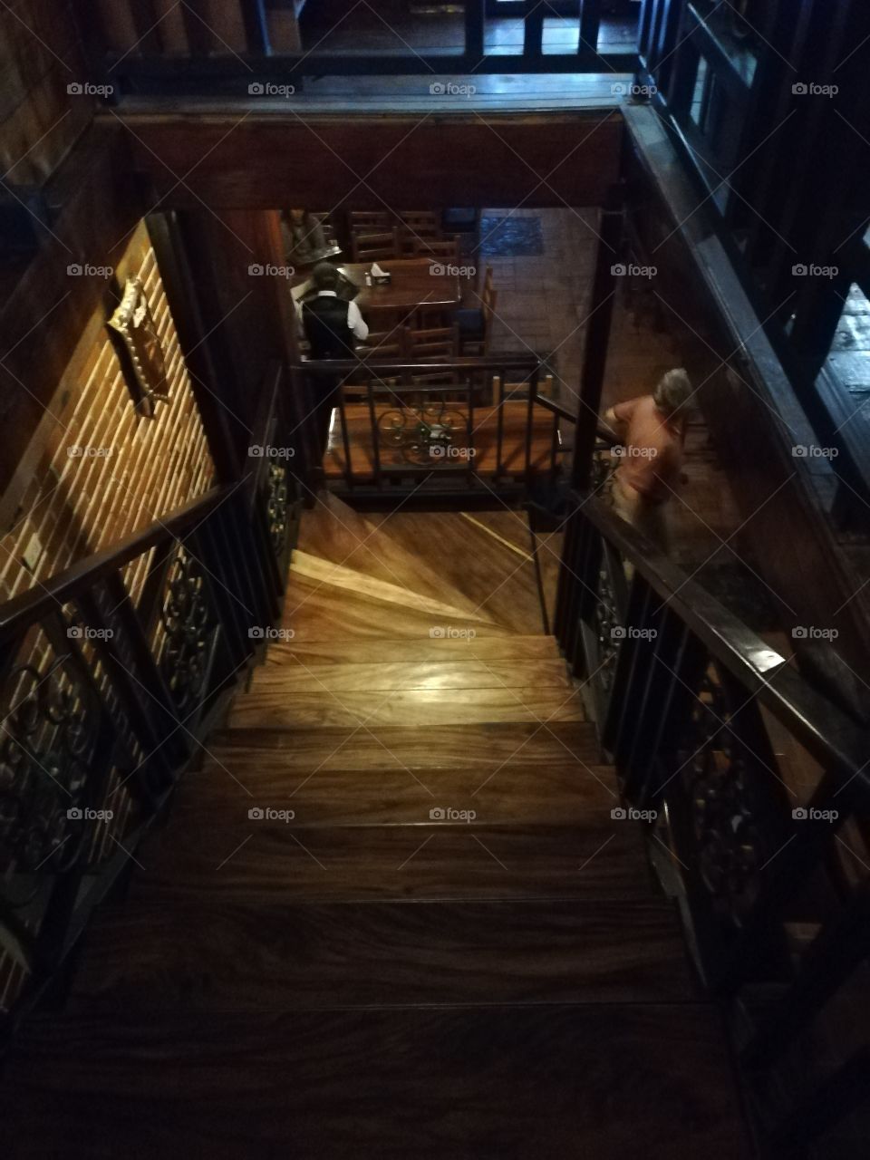 Upstairs