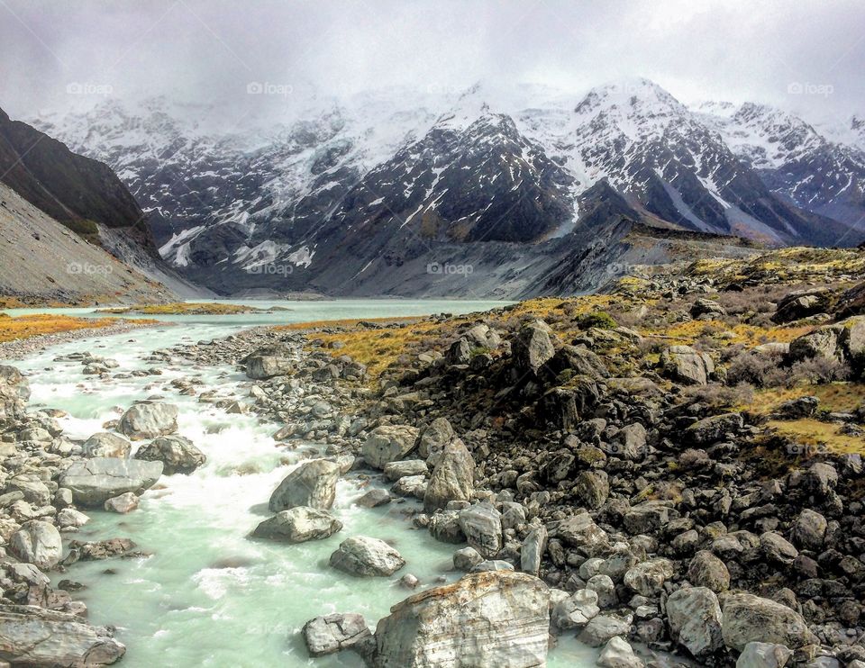 View of national park in winter