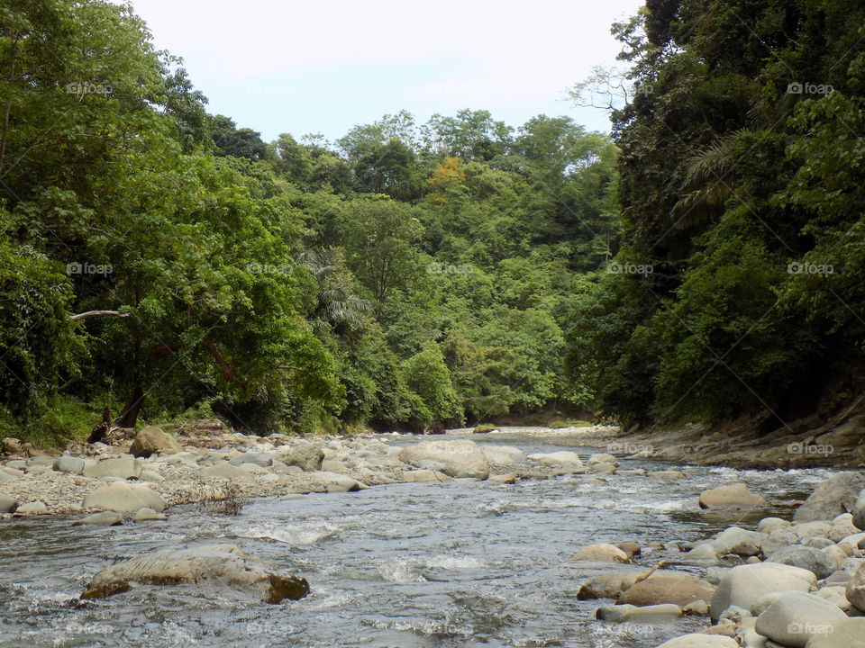 River to mount halimon aceh