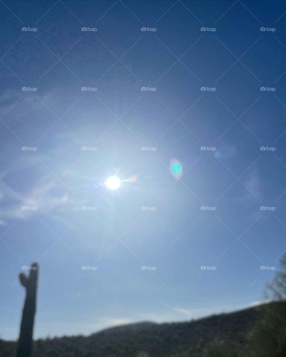 Beautiful skyline Arizona 