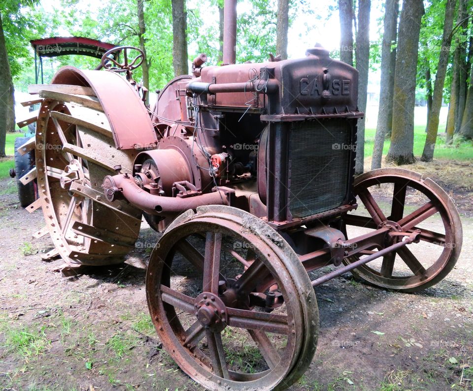 Early J. I. Case Tractor