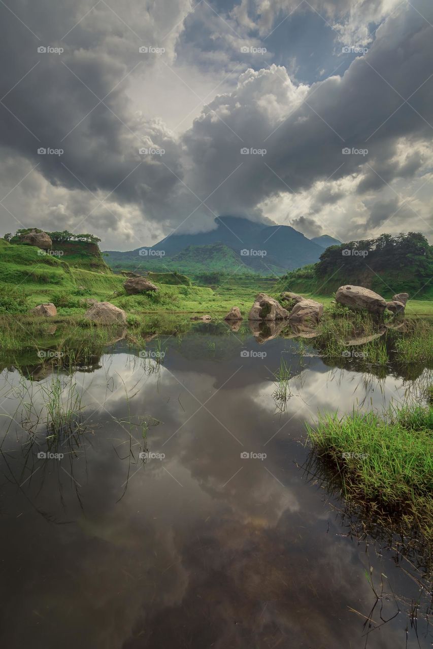 cloudy morning in manduro