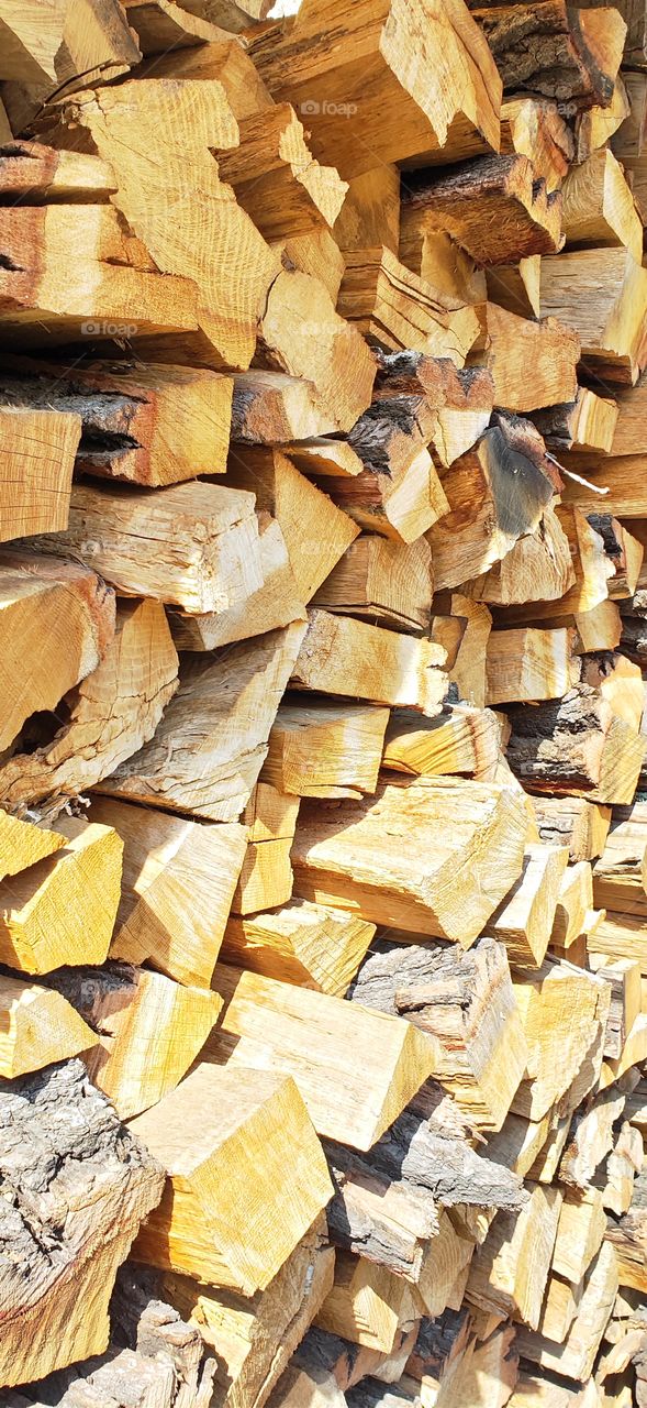 Wood pile, firewood