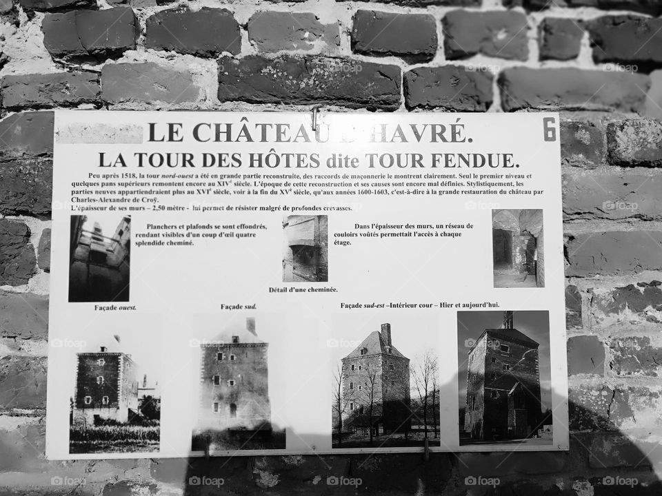 Visit of the castle of Havré, Hainaut