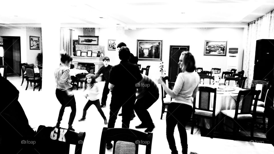 Dancing in Black and White