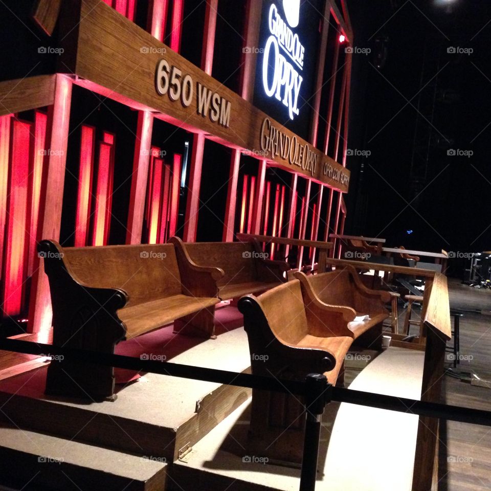 Grand Ole Opry. Backstage at the Grand Ole Opry