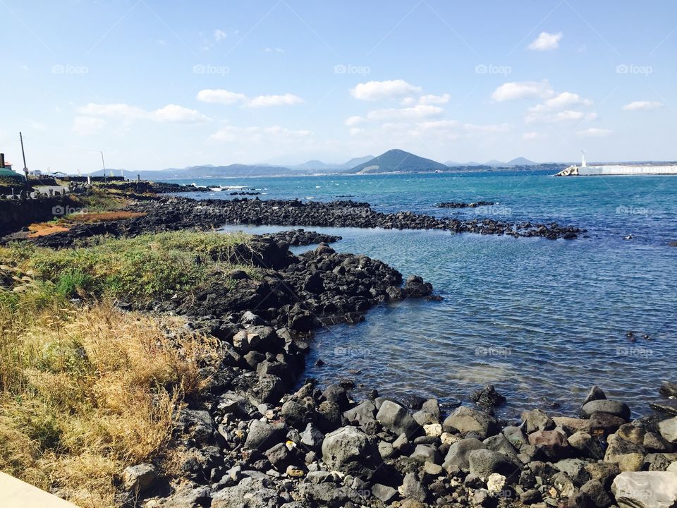 Beautiful view at Jeju Island 