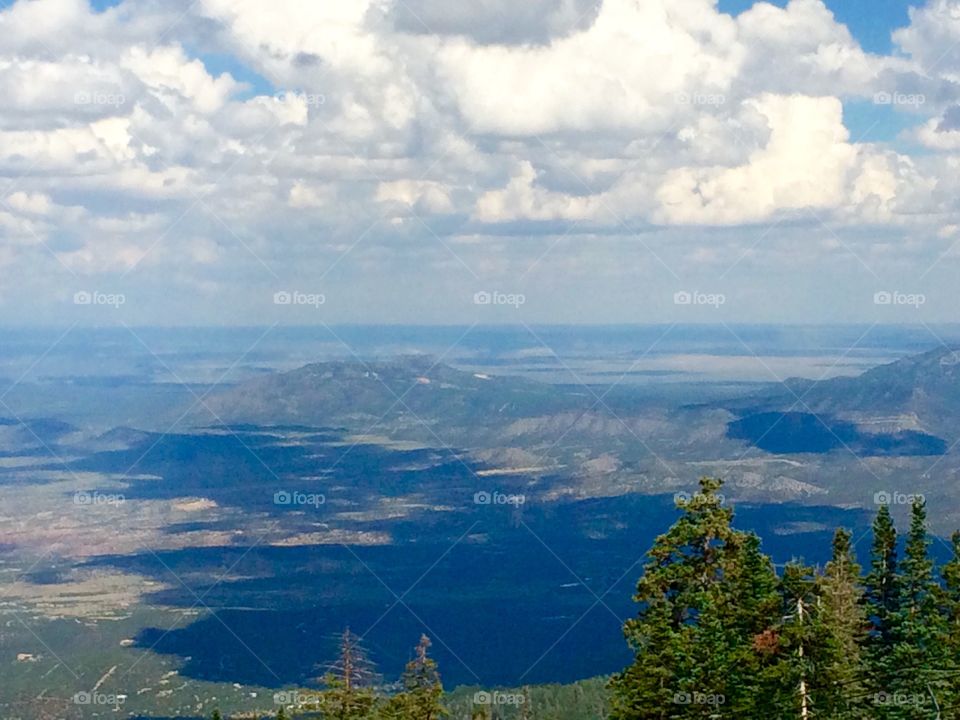 View from the Sandia Mountains 