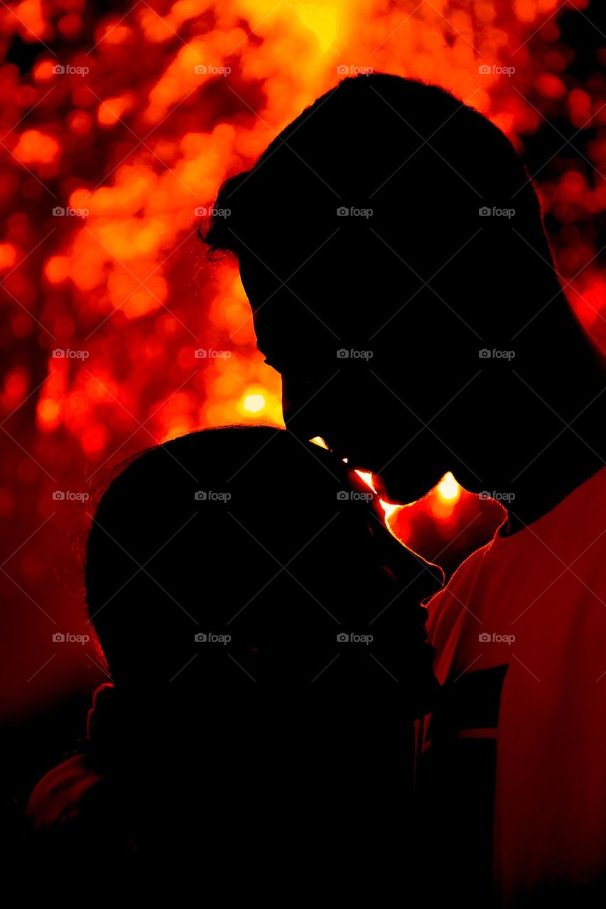 Autumn lover’s silhouette 