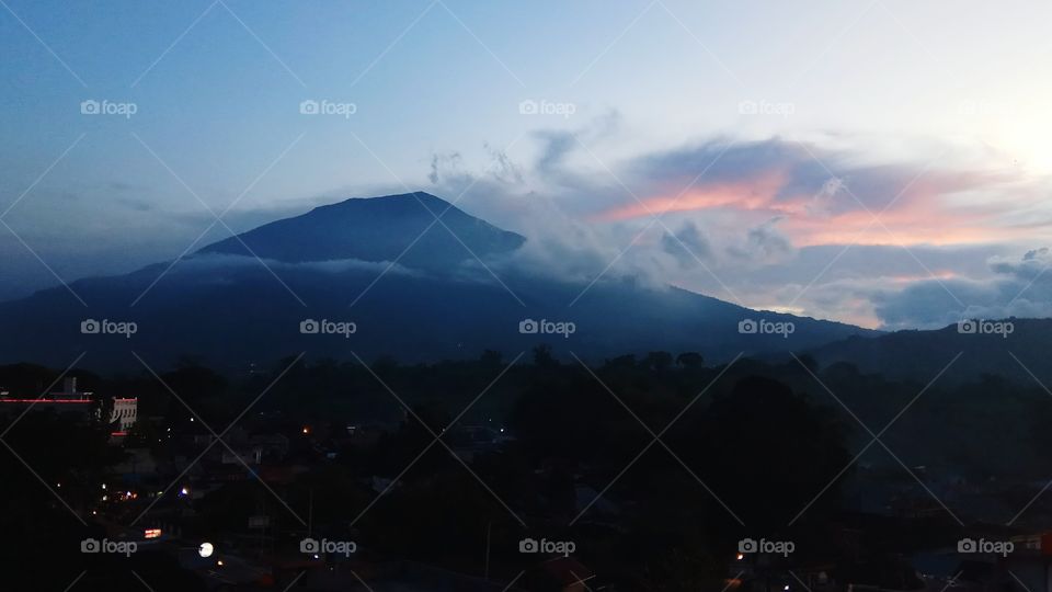 Mount Marapi (also known as Merapi or Berapi) is a volcano located in West Sumatra, Indonesia. This mountain is classified as the most active mountain in Sumatra. Located in the administrative district of Agam Regency.