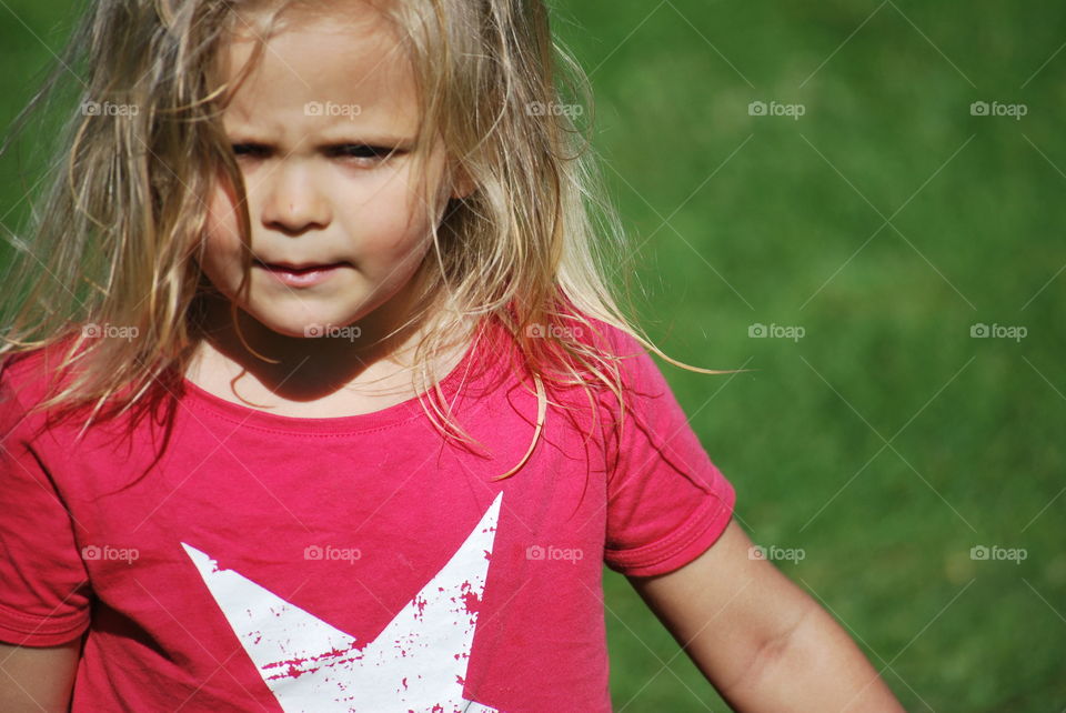 girl in the park