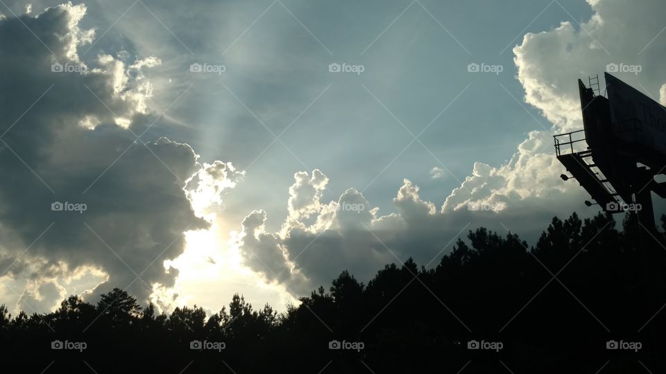 Sky, No Person, Sunset, Sun, Landscape