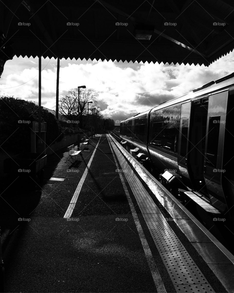 All aboard at Lisburn Station