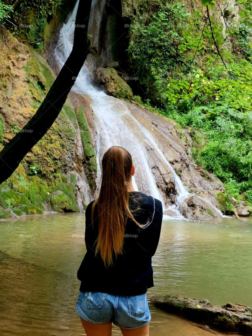 natural blonde hair in a magical place