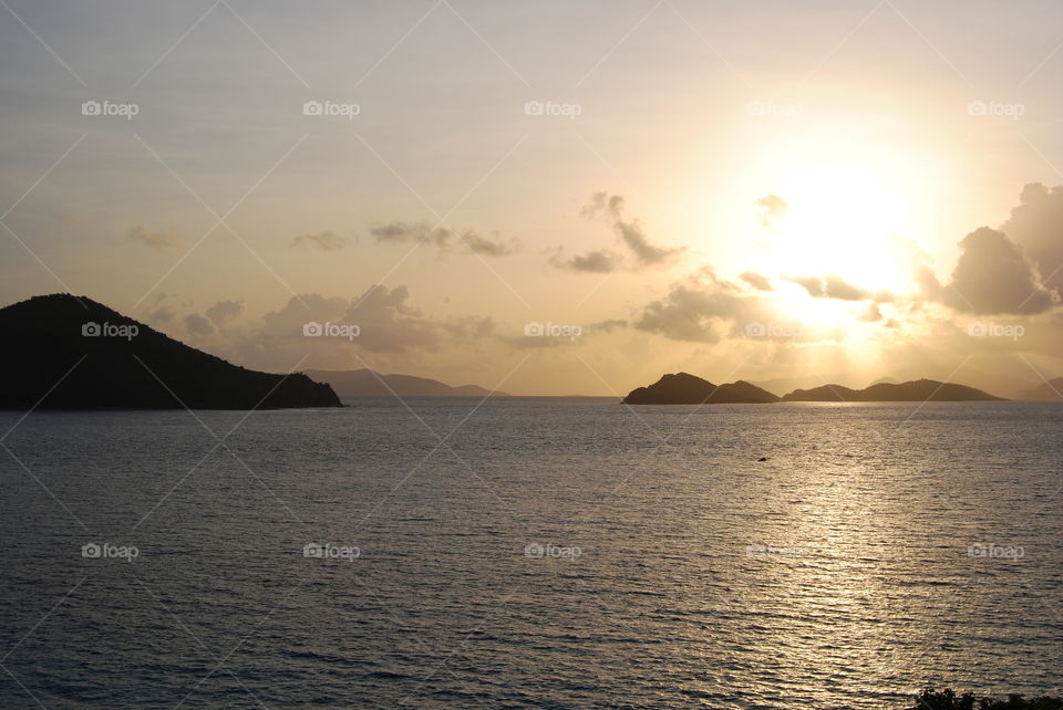 St Thomas sunset