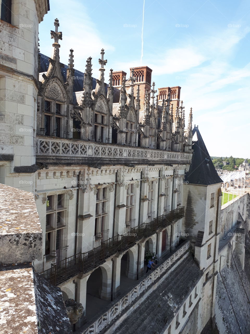 Old castle in France